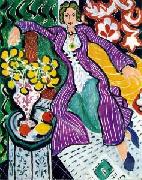 Woman in a Purple Coat Henri Matisse